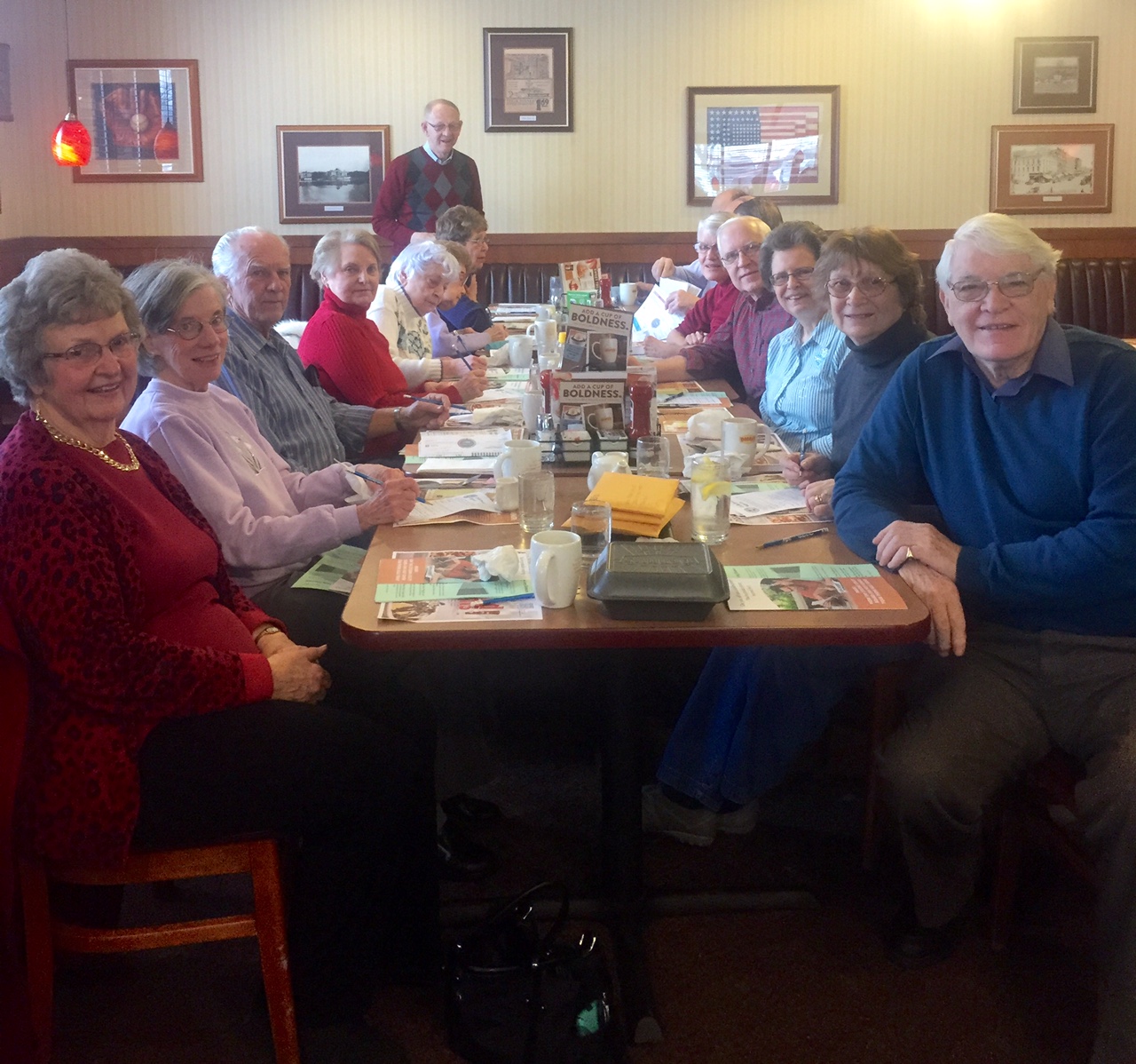 Rockford Seniors at Dennys (1)