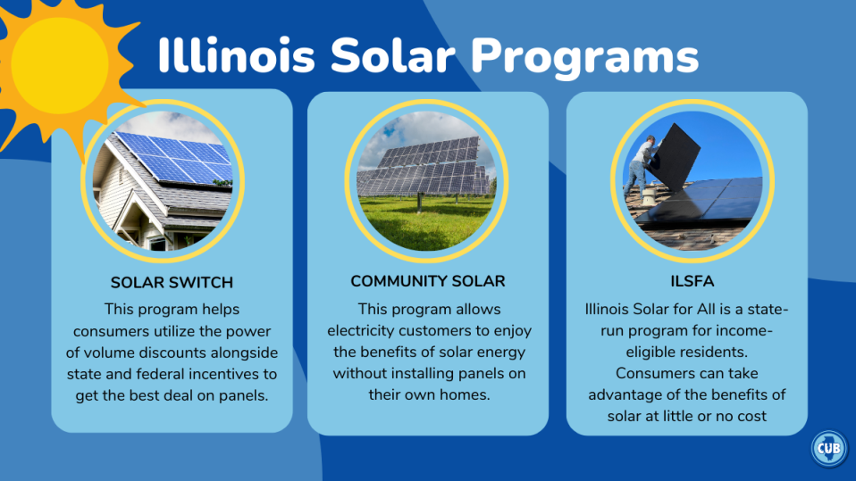 Do you know about these Illinois solar programs? Citizens Utility Board